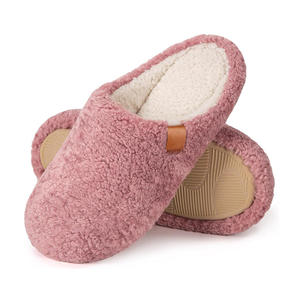Chaussons d'intérieur légers et confortables pour femmes, en mousse à mémoire de forme haute densité, doux et moelleux - Product Image 1