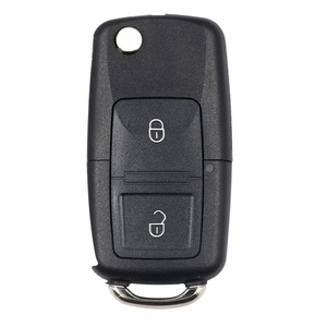Vvdi thay thế vỏ keydiy phụ máy <span class=keywords><strong>Shell</strong></span>-A01 chìa khóa Volkswagen hai nút gấp ABS đen vỏ chìa khóa xe - Product Image 5