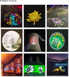 20 Wát IP67 ngoài trời không thấm nước gobo LED đèn quảng cáo Tùy chỉnh hình ảnh chiếu với điều khiển từ xa Logo chiếu - Product Image 3