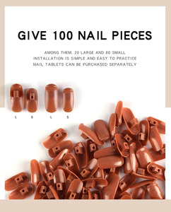 مانيكان أظافر مزيفة للتدرب باليد من أجل أطراف الأظافر للتدريب على التابوت لوازم أظافر أكريليك يدوية - Product Image 4