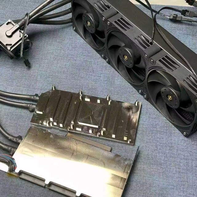 One-to-One Graphics Card  Water Cooling Kit for L20 Liquid Cooler with 3-Fan Radiator