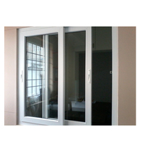 Fenêtres et portes coulissantes en aluminium à l'épreuve des ouragans au design moderne pour hôtels Surface finie avec PVC et matériaux en verre