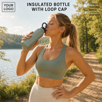 Gobelet Sport Isotherme Premium en Acier Inoxydable à Double Paroi de 700 ml (24 oz) avec Couvercle Magnétique pour la Gym et l'Entraînement Physique – Vente en Gros