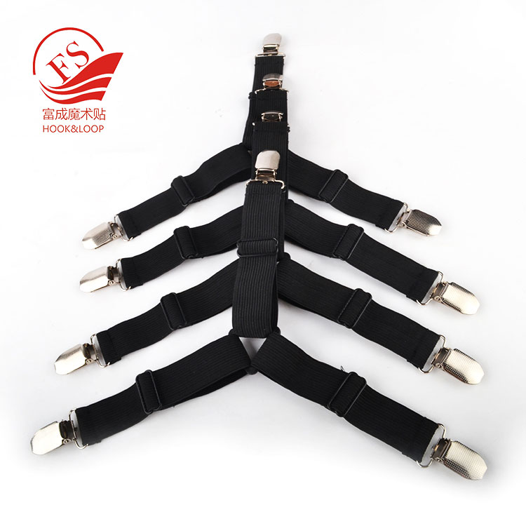 Черный 4 x постельное белье, наматрасник, одеяла, захваты, держатель с зажимом, эластичный комплект