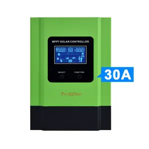 Techfine 새로운 디자인 태양 전지 패널 12 V 24V 48V 충전기 컨트롤러 30 Amp MPPT 태양 충전 컨트롤러