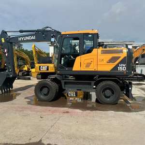 Excavadora de Ruedas Mediana HYUNDAI HW150, Marca China de Gran Venta, Alta Calidad con Precio de Fábrica - Product Image 5