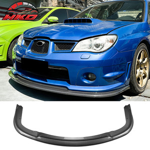 Fits For Impreza WRX STI 06-07 Front Bumper Lip Chin <b>Splitter</b> PP Carbon Fiber Print Auto Parts Automotive Accessories - Product Image 1