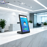 Tablette Android verticale 14 pouces en forme de L, RK3566, écran tactile Full HD portrait pour la réception, la vente au détail et les commentaires clients