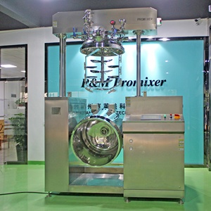 300L sưởi ấm tự động làm mát chân không homogenizing Emulsifier trộn Máy kem đánh răng máy làm - Product Image 3