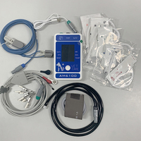 Équipement d'hôpital vétérinaire portable salle d'opération ICU 2.4 écran TFT moniteur patient multiparamètre pour usage vétérinaire