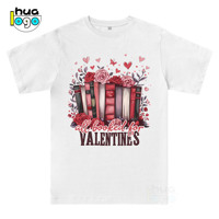 Autocollants de transfert thermique personnalisés Huaga Factory, design biblique chrétien Jésus, prêts à l'emploi, en PET écologique et lavable pour T-shirts