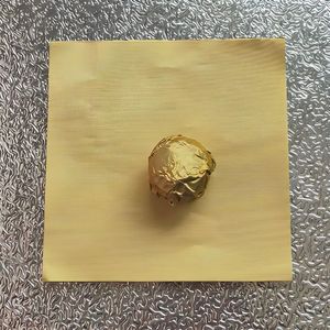 Feuille d'aluminium prédécoupée colorée écologique naturelle personnalisée revêtue pour usage alimentaire pour les emballages de bonbons et de chocolat - Product Image 3