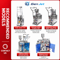 Machine d'emballage verticale pour liquides, équipement automatique de remplissage et de scellage pour la production de sachets de sauce, miel, confiture, crème, ketchup