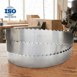 Hoja de sierra de cinta con punta de carburo Stellite, venta al por mayor de fábrica, hoja profesional marca DH para aserradero de madera de roble - Product Image 1