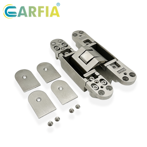 Bisagras Ocultas Modernas de Acero Inoxidable 304 de Alta Resistencia <span class=keywords><strong>Garfia</strong></span>, Bisagras Invisibles Ajustables en 3D para Puertas de Madera, Baño y Cocina - Product Image 6