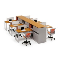 Station de travail informatique durable, espace de travail modulaire, mobilier de bureau en surplus