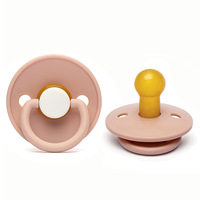Sucette pour bébé en silicone de qualité alimentaire personnalisée, sucette pour bébé de 0 à 12 mois