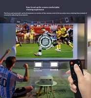 Projecteur portable LCD LED Mini Proyector Smart Android TV Projecteur HD 4k pour cinéma maison
