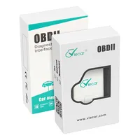 Nuevo Escáner de Diagnóstico para Automóviles Viecar ELM327 V1.5 Bluetooth 4.0 OBD 2 OBD2 PIC18F25K80 ELM 327 V1 5 OBDII, Herramienta de Diagnóstico Automotriz ODB2, Lector de Códigos