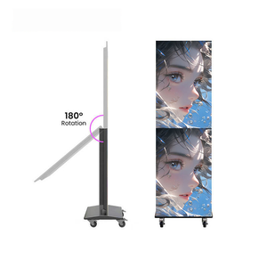 Afficheur LED pliable, machine publicitaire numérique, cadre personnalisé, haute luminosité, gestion à distance, utilisation en intérieur - Product Image 5