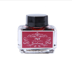 Encre pour stylo de calligraphie, flacon de 15 ml, 10 couleurs, ensemble d'encre pour stylo plume, encre non carbone, dessin, écriture, art, artisanat, encre de calligraphie, flacons - Product Image 5