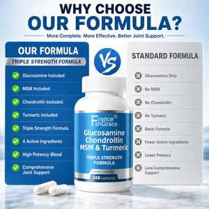 Complément de Glucosamine Chondroïtine à Marque Blanche avec MSM et Curcuma pour la Santé des Adultes – Capsules de Glucosamine Chondroïtine - Product Image 2