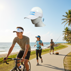 Honduras personalizado parasol gorra alta 120 uds/cartón deportes ciclismo viajes al aire libre pesca diaria fiesta curvo algodón PVC poliéster - Product Image 3