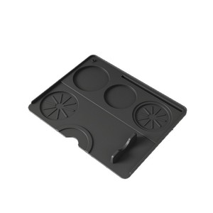 Customized Coffee Machine Mat <b>Silicone</b> Anti Slip Drain <b>Pad</b> Multi Functional Tamper Mat For Kitchen Counter Use - Product Image 3