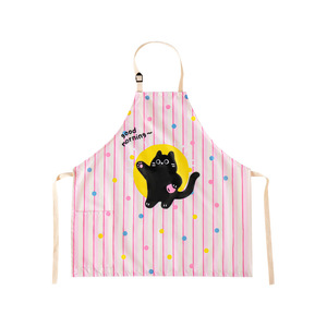 Cute Cartoon <b>Apron</b> For Kitchen Cooking Waterproof Oil Proof Household Chores Daily Use - Product Image 5