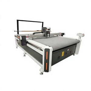 Máquina de Corte de Cuero CNC Semiautomática REMEYA, Área de Trabajo de 1600x2500 mm, Precisión de 0.1 mm para Cuero Artificial de PU - Product Image 1