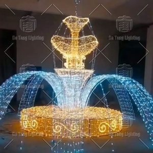 LED Christmas Fountain Decoration Light Designed for Parks, Plazas, Hotels and Commercial Holiday Displays - Product Image 4