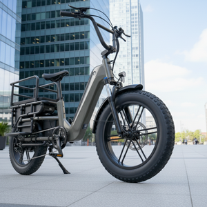 Meilleures ventes de vélos hybrides pour hommes, vélo cargo électrique à suspension avant, pour les courses quotidiennes - Product Image 2
