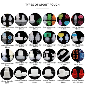 Pochettes souples à bec verseur 150 ml – Sachets Doypack en plastique avec bec verseur - Product Image 4