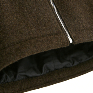 <span class=keywords><strong>Manteau</strong></span> en laine pour femme, veste courte, vêtement thermique d'hiver, certifié GRS BSCI CE, respectueux de l'environnement, ODM/OEM, logo personnalisé, livraison rapide - Product Image 6