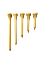 Tees de golf en bambou imprimés sur mesure 35-83mm, support en bois naturel, logo personnalisé pour les terrains de golf, marque Xingyu, emballage OEM
