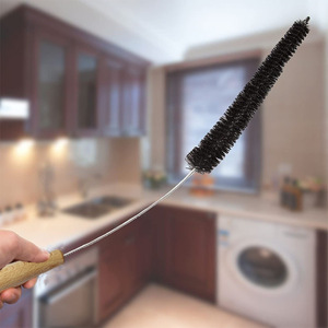 Flexible Long Handle <b>Cleaning</b> <b>Brush</b> Nylon Bristles For Washing Machine Dryer Vent Pipe <b>Cleaning</b> Household Use - Product Image 2