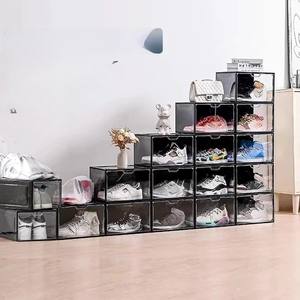 鞋盒收纳器储物物品重型餐具室抽屉家用塑料容器工具儿童 - Product Image 1