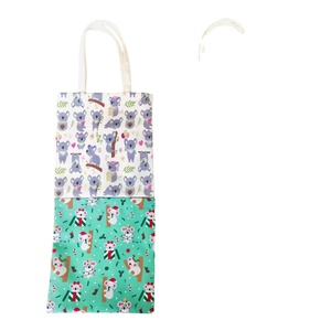 Bolsa de Mano de Algodón de Gran Capacidad con Estampado Animal Personalizado, Lona Reciclable para Viajes al Aire Libre - Product Image 1