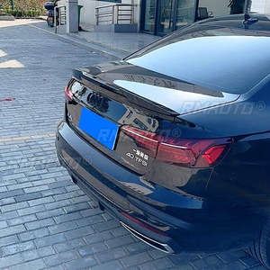 สปอยเลอร์สำหรับ Audi A4 B9 ปี 2017 2018 2019 2020 2021 2022 คุณภาพสูง ผลิตจากพลาสติก ABS สีรองพื้น สำหรับติดตั้งท้ายรถยนต์ แต่งรถ - Product Image 3