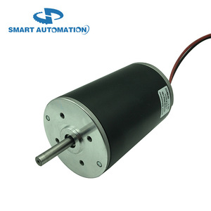 Motor de CC inteligente de 76 mm, 120 V, 6000 RPM, con brida y escobillas - Product Image 4