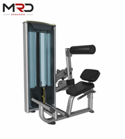 Entrenador de extensión/compresión para la parte inferior de la espalda; Equipo ajustable para estiramiento en posición sentada y entrenamiento de resistencia.