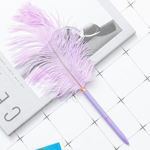 Stylo à bille <span class=keywords><strong>plume</strong></span> en métal pour <span class=keywords><strong>dessin</strong></span> cadeau 1.0mm écriture lisse encre constante stylo d'écriture jolie fée pour fournitures de fête nuptiale - Product Image 2