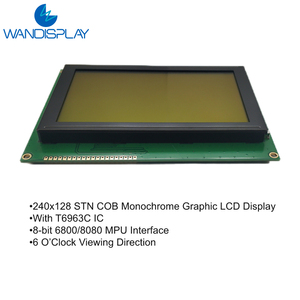 Wandisplay 240x128 đồ họa <span class=keywords><strong>LCD</strong></span> hiển thị 240128 Dot Matrix đơn sắc <span class=keywords><strong>LCD</strong></span> Bảng điều chỉnh - Product Image 3