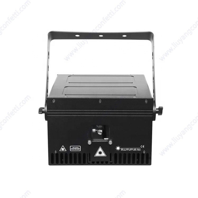 10W ILDA 3D RGB Laser Projector for Wedding Grand Event & Party Modern Metal Snow Focus Decoration for Bride & Groom Ceremony