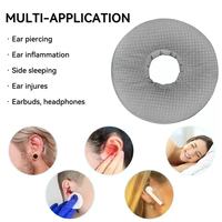 Coussin de protection pour oreilles tricoté avec logo personnalisé, idéal pour les dormeurs latéraux, en polyester/coton