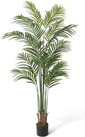 Faux palmier pour décoration intérieure Faux palmier artificiel parfait pour salon bureau esthétique Arbres Artificiels