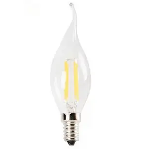 CX-aydınlatma uzun ömürlü C35 flamanlı lamba LED mum şeklinde ampul 2W 4W 6W 8W E27 E26 E12 e14 B22 aydınlatma