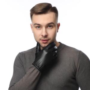 <span class=keywords><strong>Gants</strong></span> en cuir perforé de qualité supérieure - <span class=keywords><strong>Gants</strong></span> de conduite respirants <span class=keywords><strong>et</strong></span> élé<span class=keywords><strong>gants</strong></span> pour hommes - Product Image 4