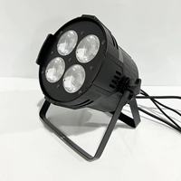 Lampu panggung 4 mata 4x50w, cahaya Cob Blinder hangat/dingin putih/2 dalam 1 lampu sorot profil 200w Led Cob