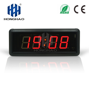 Honghao รีโมทคอนโทรล HH:MM นับถอยหลัง <span class=keywords><strong>LED</strong></span> ขนาดใหญ่นาฬิกา chronometer - Product Image 3